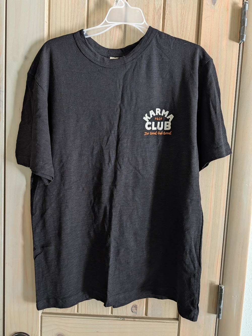 P&Co Karma Club Do Good Get Good Panther Tee Size Small